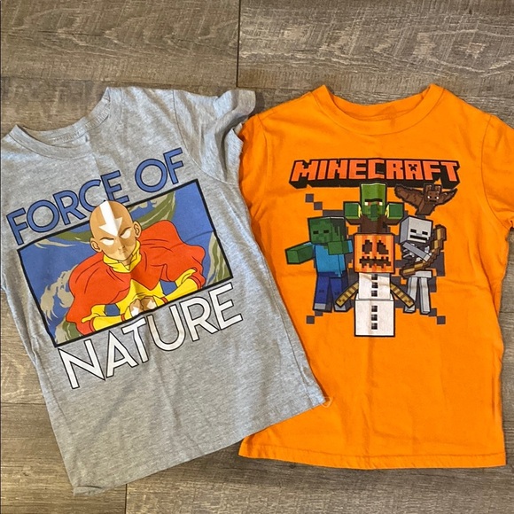 Minecraft and Avatar Graphic T-Shirts - Picture 1 of 7